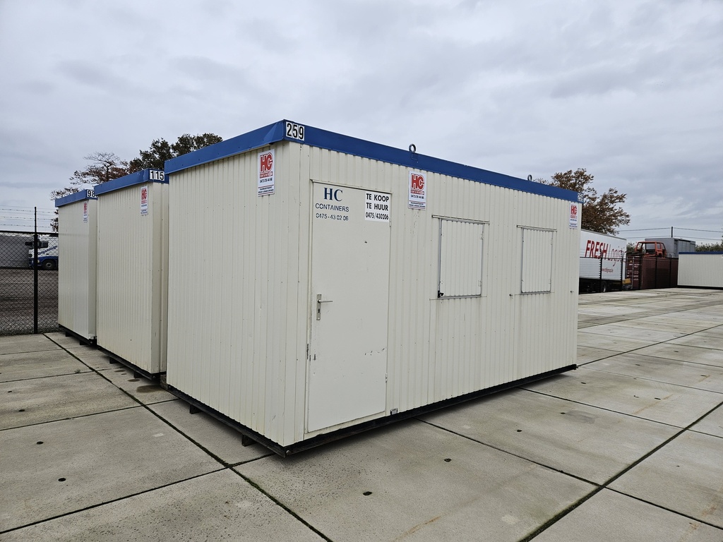 Bureelcontainer 5m x 2m40 | HC-Containers